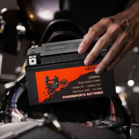 Motorcycle Battery 12V 6Ah YTX12-BS High Performance Powersports Battery