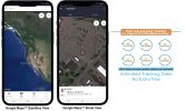 Rechargeable GPS Keychain Tracker + Compass Location for Wide Area Explorations