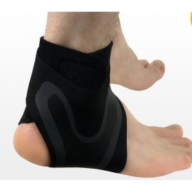 Ankle Support Brace Safety Running Basketball Sports Ankle Sleeves (Option: Onesize-2pc-Set)